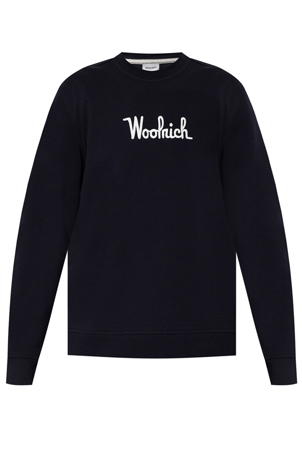 Woolrich Logo-embroidered Golden sweatshirt